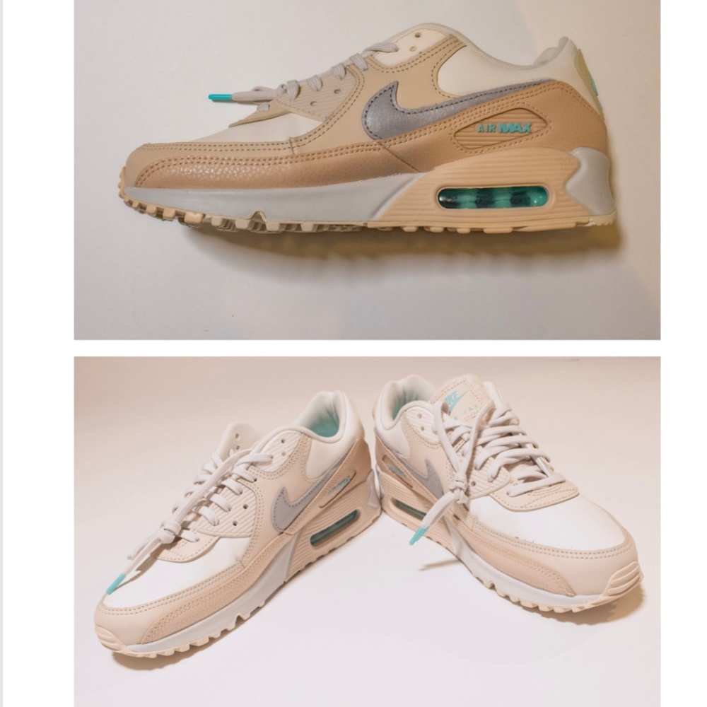 Nike Air Max 90 in Phantom Metallic Silver - Unworn